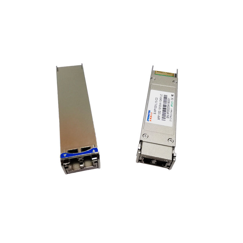جهاز الإرسال والاستقبال البصري DOM LC SMF 10GBASE-LR / LW أحادي الوضع 1310nm XFP Module 10km